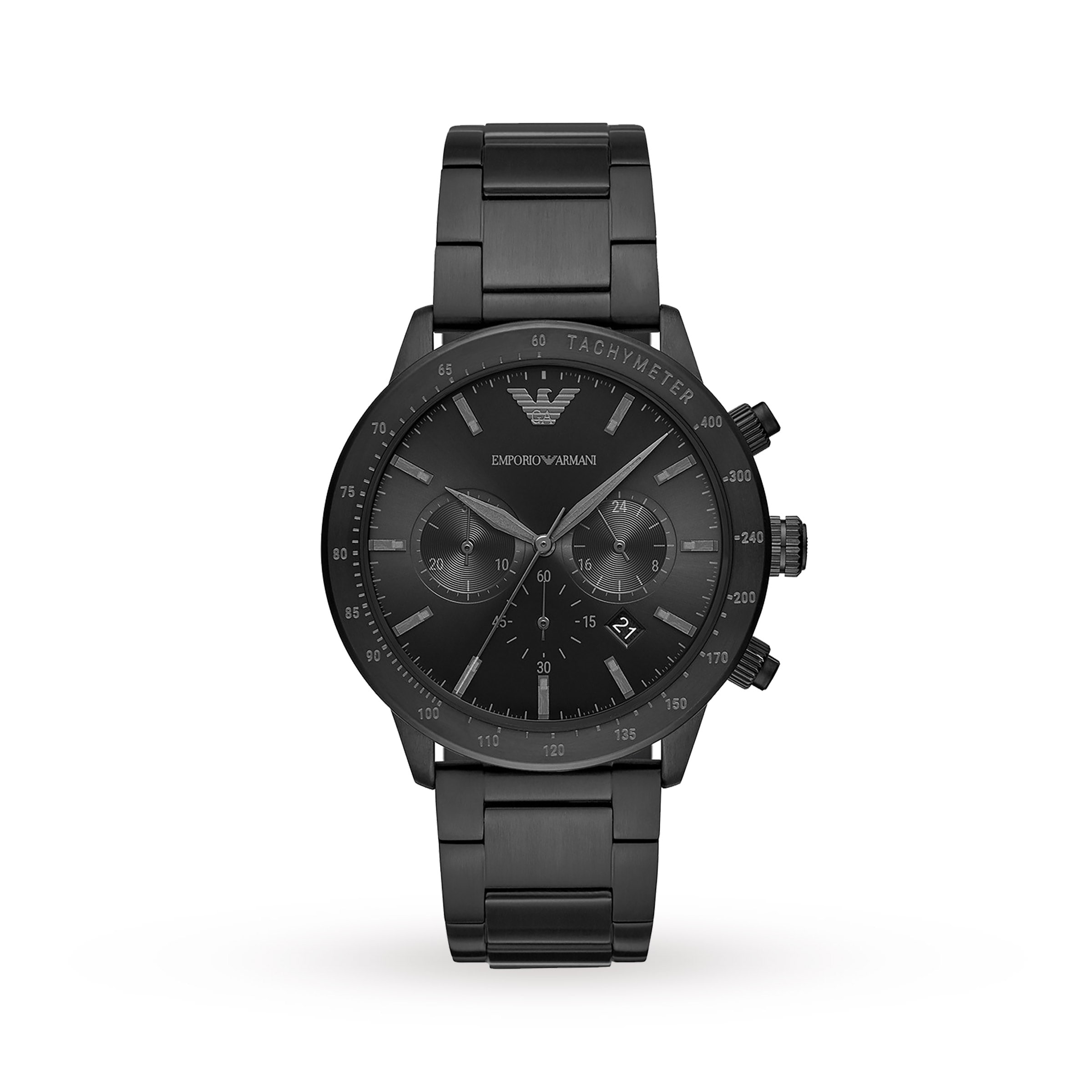 Emporio Armani Black Gents Watch AR11242 Goldsmiths