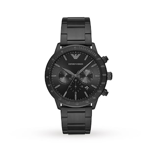Emporio Armani Black Gents Watch