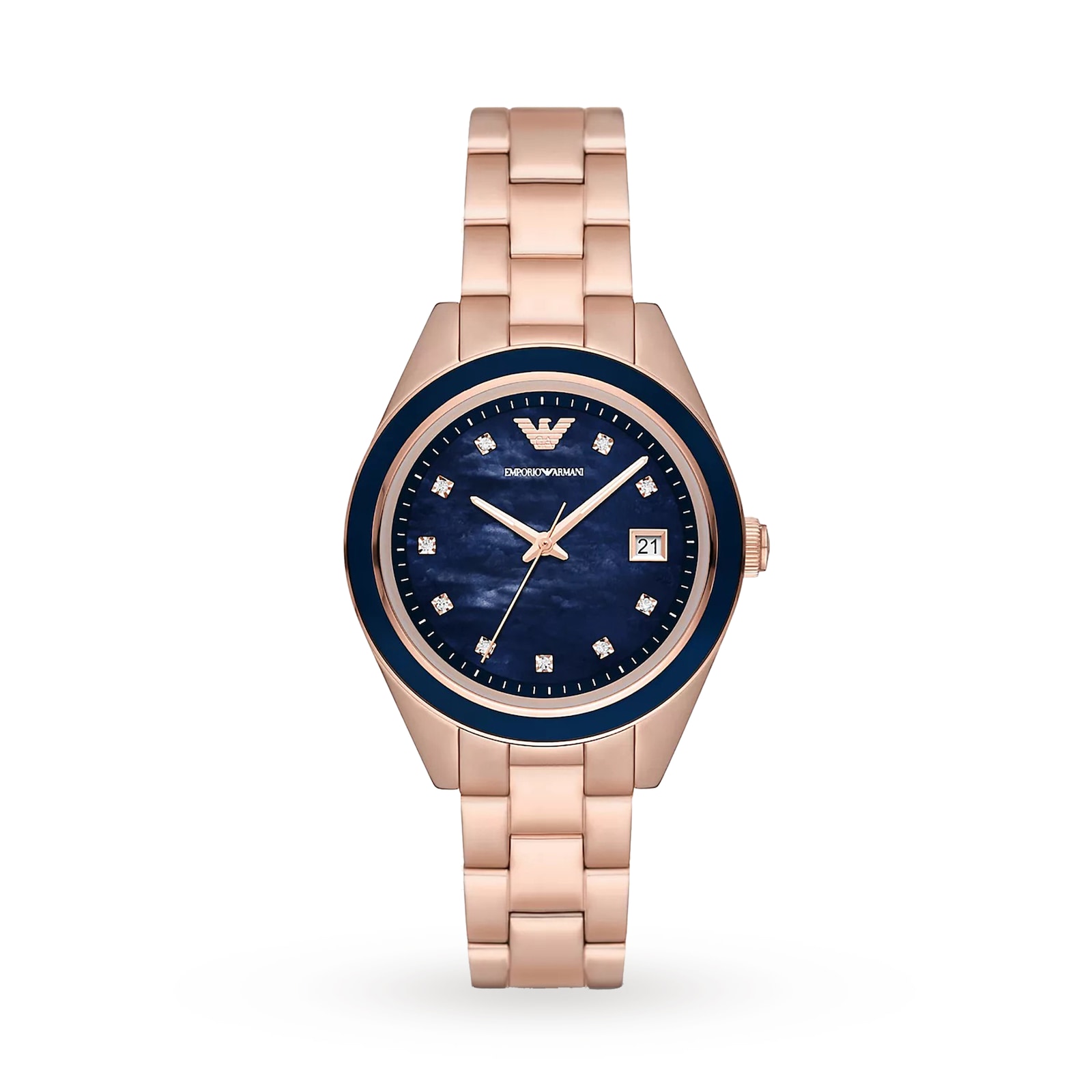 Emporio Armani 36mm Ladies Watch AR11449 | Goldsmiths