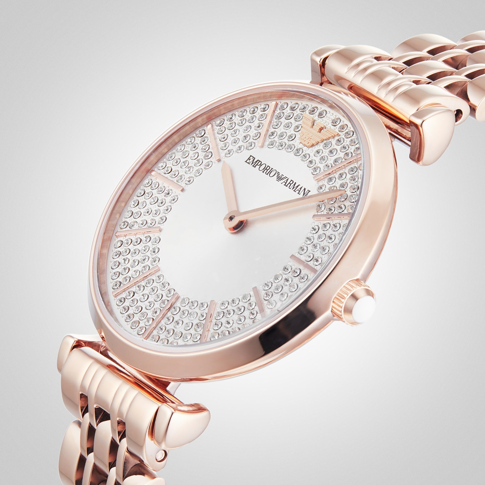 Ladies armani online watch sale