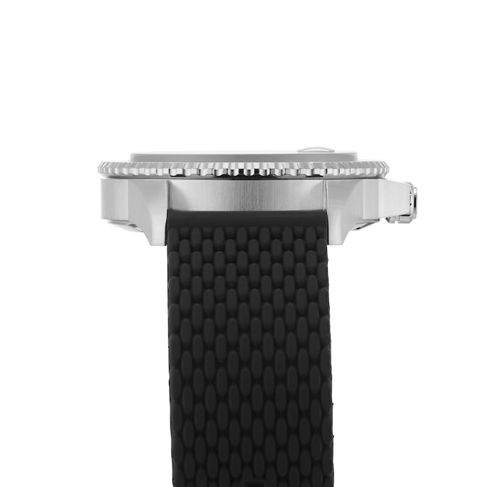 Emporio Armani Mens Silicone Strap Watch