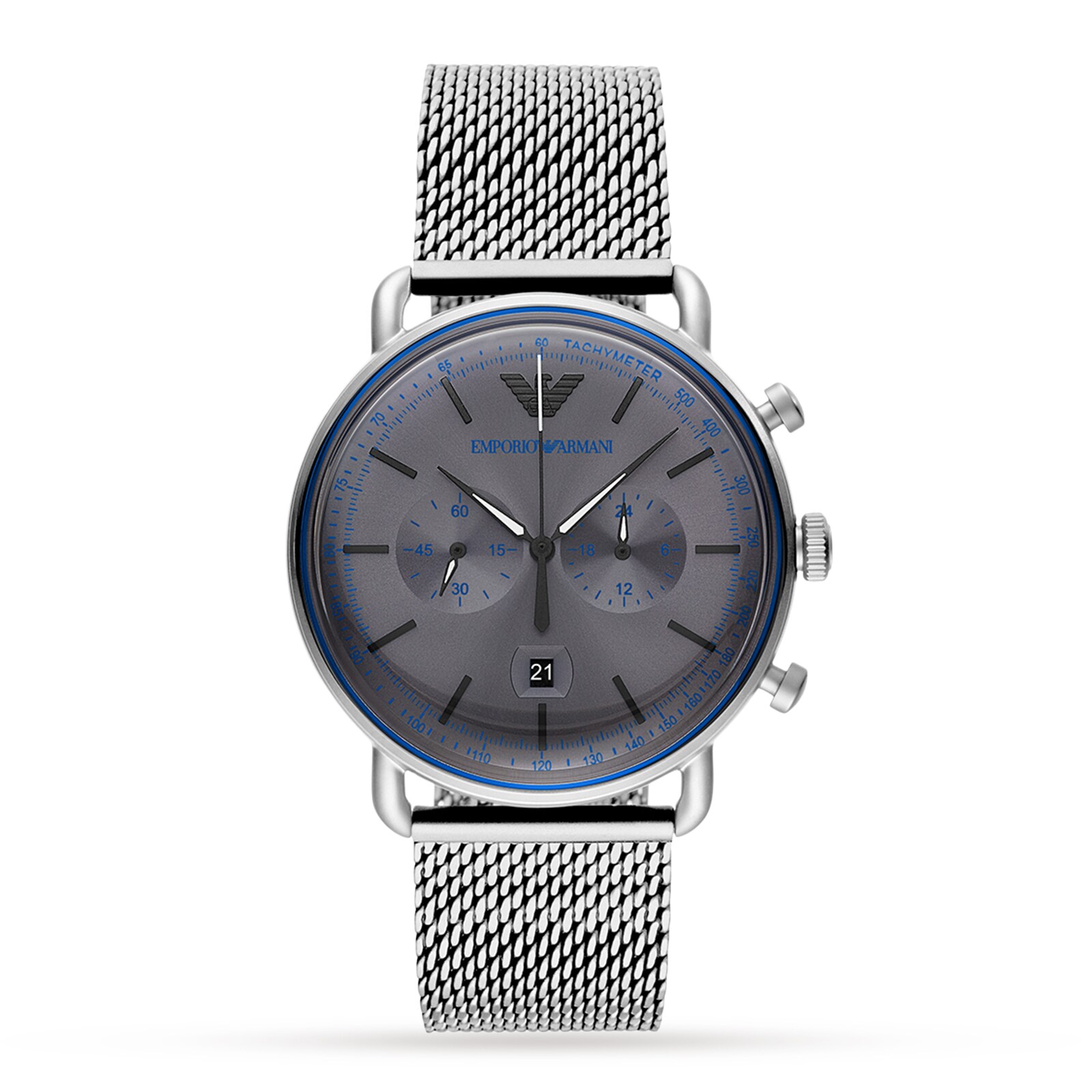 Introducir 62+ imagen emporio armani black stainless steel watch ...