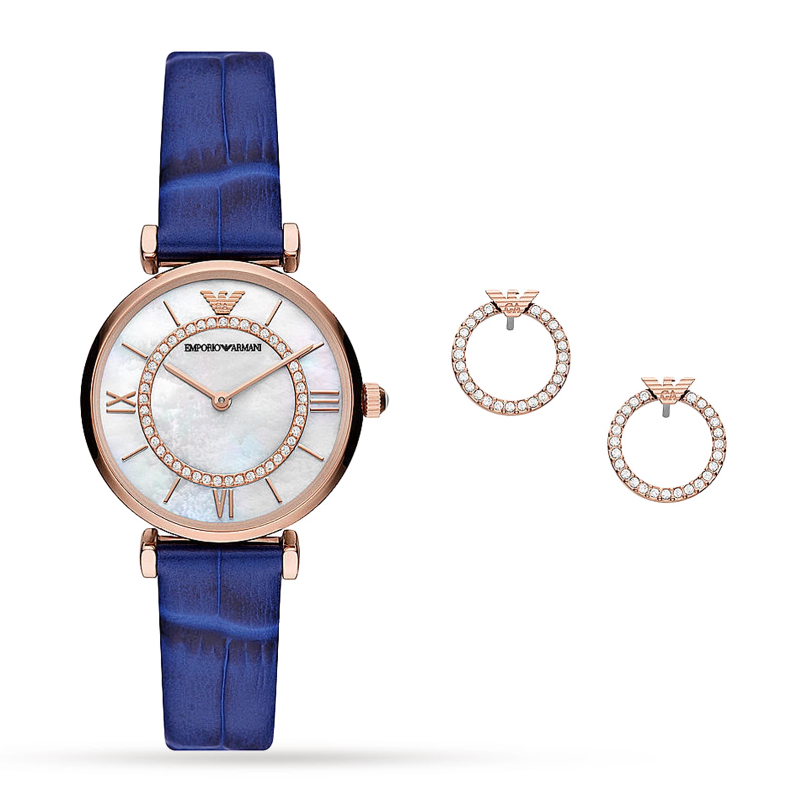 32mm Ladies Watch & Earrings Set