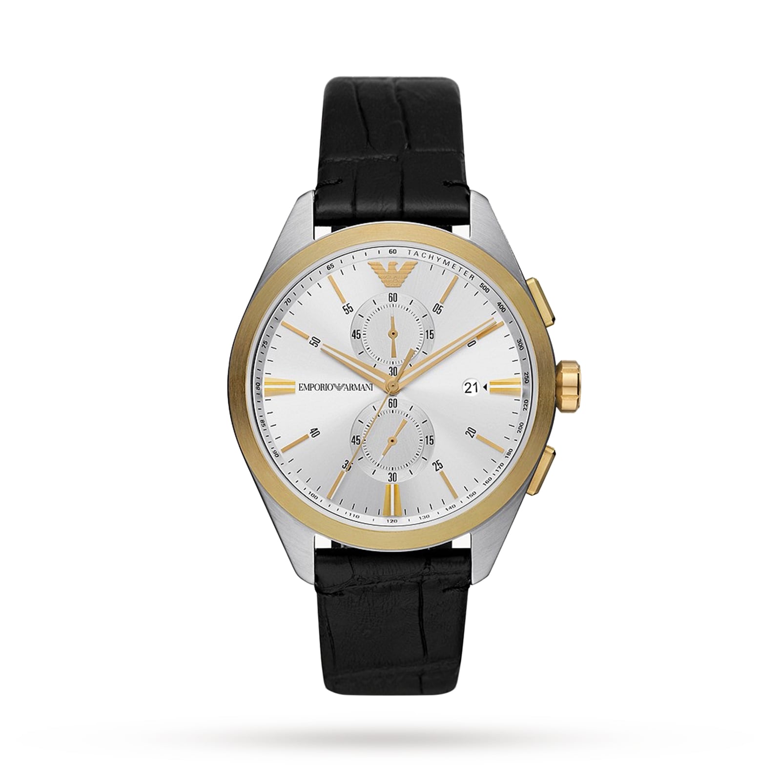 Mens gold clearance emporio armani watch