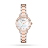 Emporio Armani Ladies Cleo Mother of Pearl Steel Watch 32mm