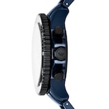 Emporio Armani Diver Mens Watch 43mm Blue