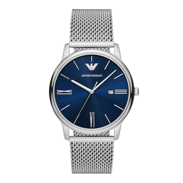 Emporio Armani Mens Watch 42mm Blue AR11571 | Goldsmiths