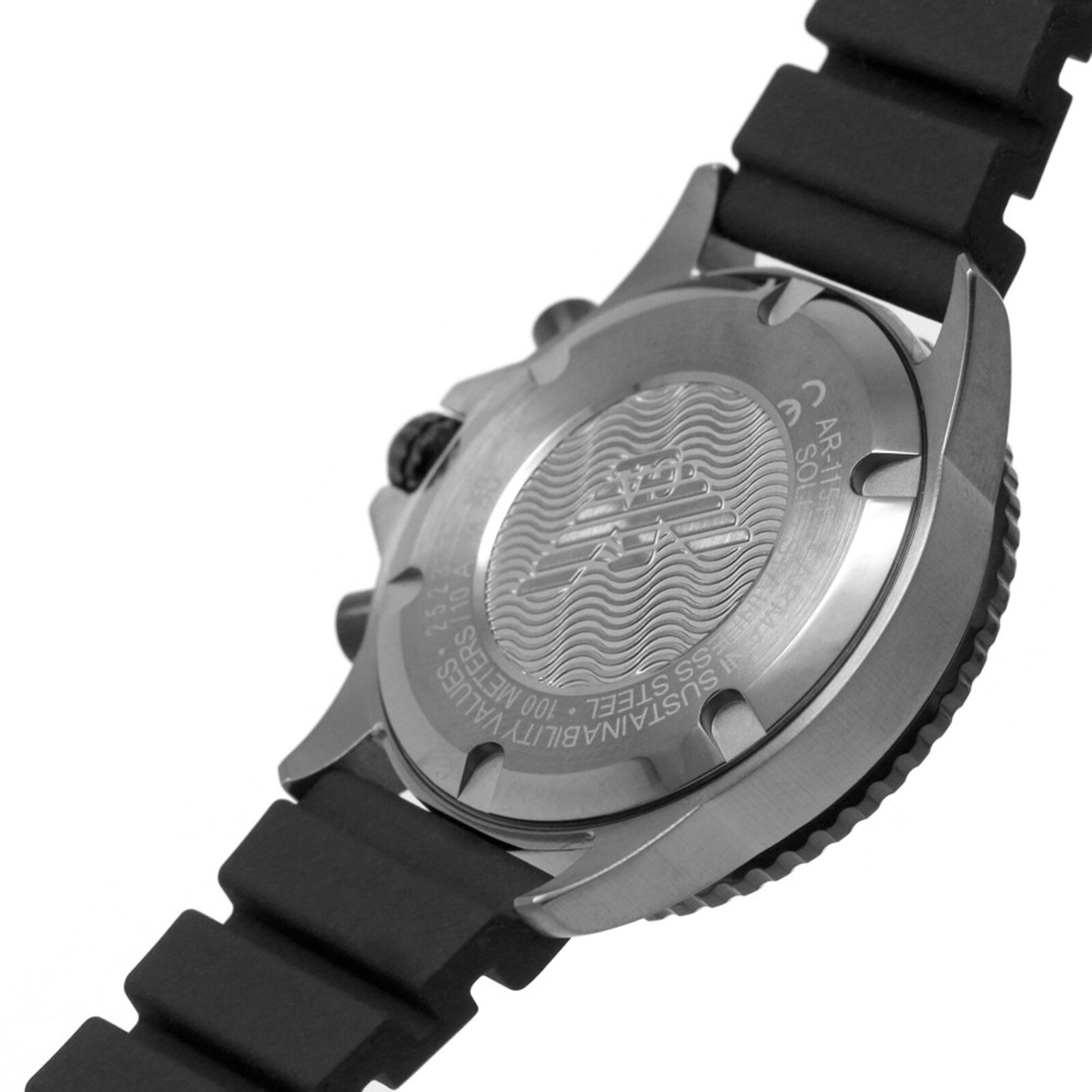 Emporio Armani Mens Watch 43mm Grey