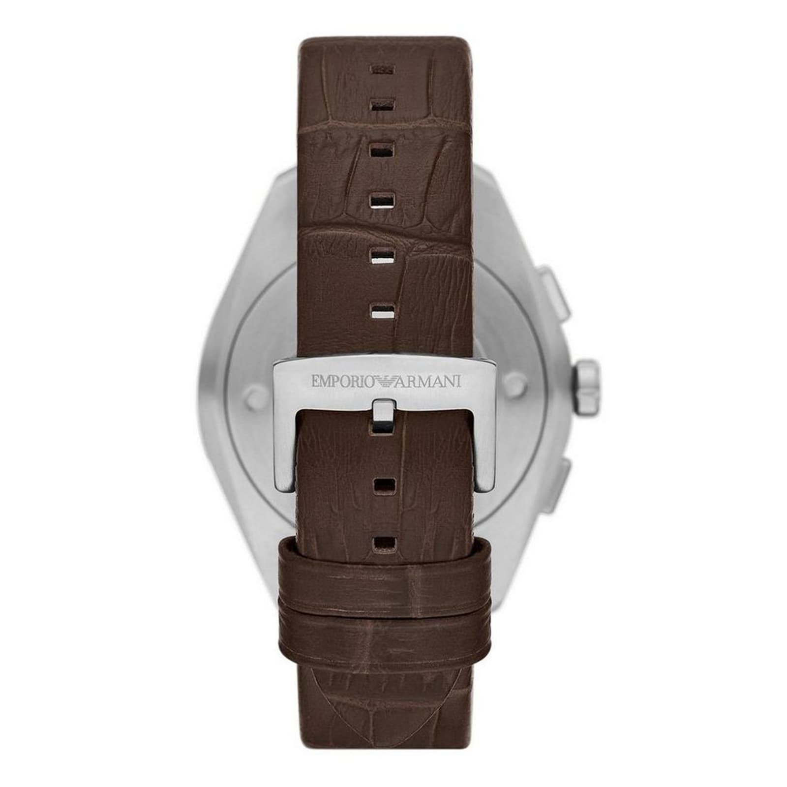 Emporio Armani Mens Watch 43mm Brown