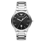 Emporio Armani Ruggero 43mm Mens Watch Black
