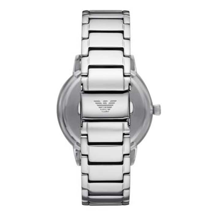 Emporio Armani Ruggero 43mm Mens Watch Black