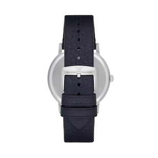 Emporio Armani Stainless Steel and Leather 41mm Mens Watch