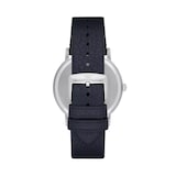 Emporio Armani Stainless Steel and Leather 41mm Mens Watch