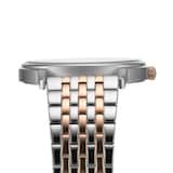 Emporio Armani Three Hand Two Tone Mens Watch