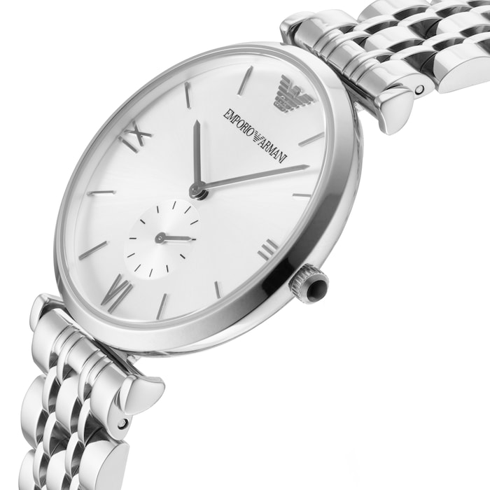 Emporio Armani Classic Stainless Steel Mens Watch