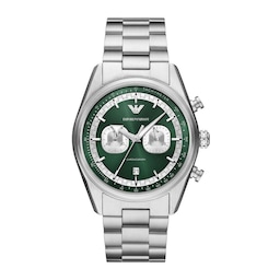 17871564 - Racer Chronograph Green Dial Mens Watch