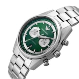 Emporio Armani Chronograph Green Dial Mens Watch