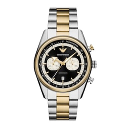 17871567 - Racer Chronograph Black Dial Mens Watch