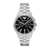 Emporio Armani Chronograph Black Dial Mens Watch