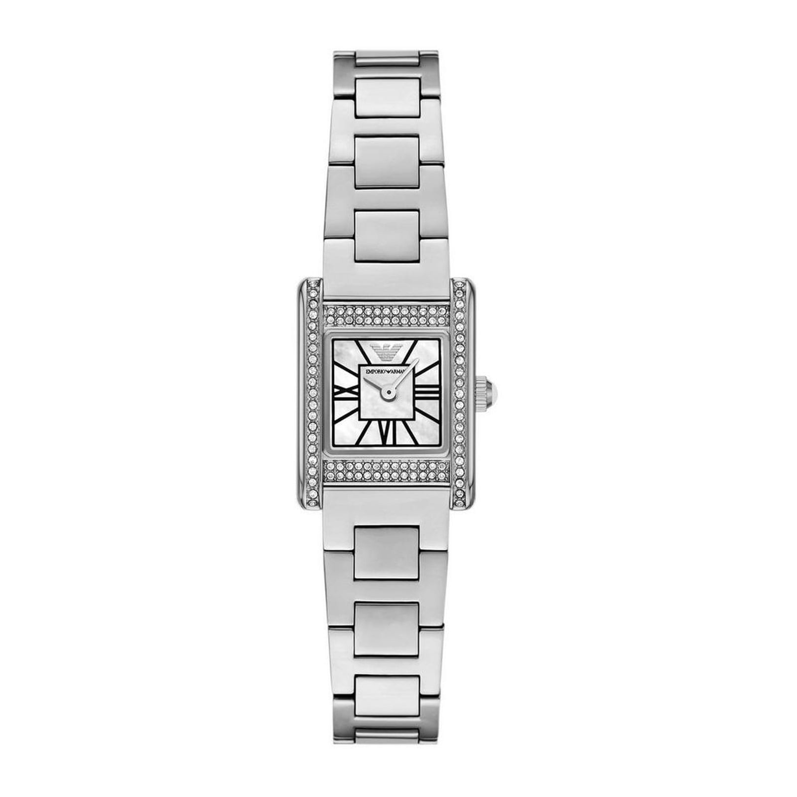 Emporio Armani Mini Genni Stainless Steel Ladies Watch