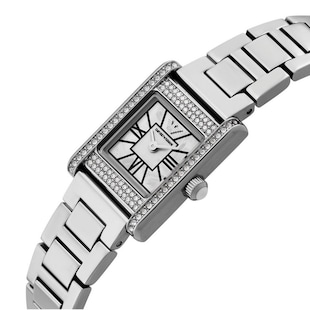 Emporio Armani Mini Genni Stainless Steel Ladies Watch