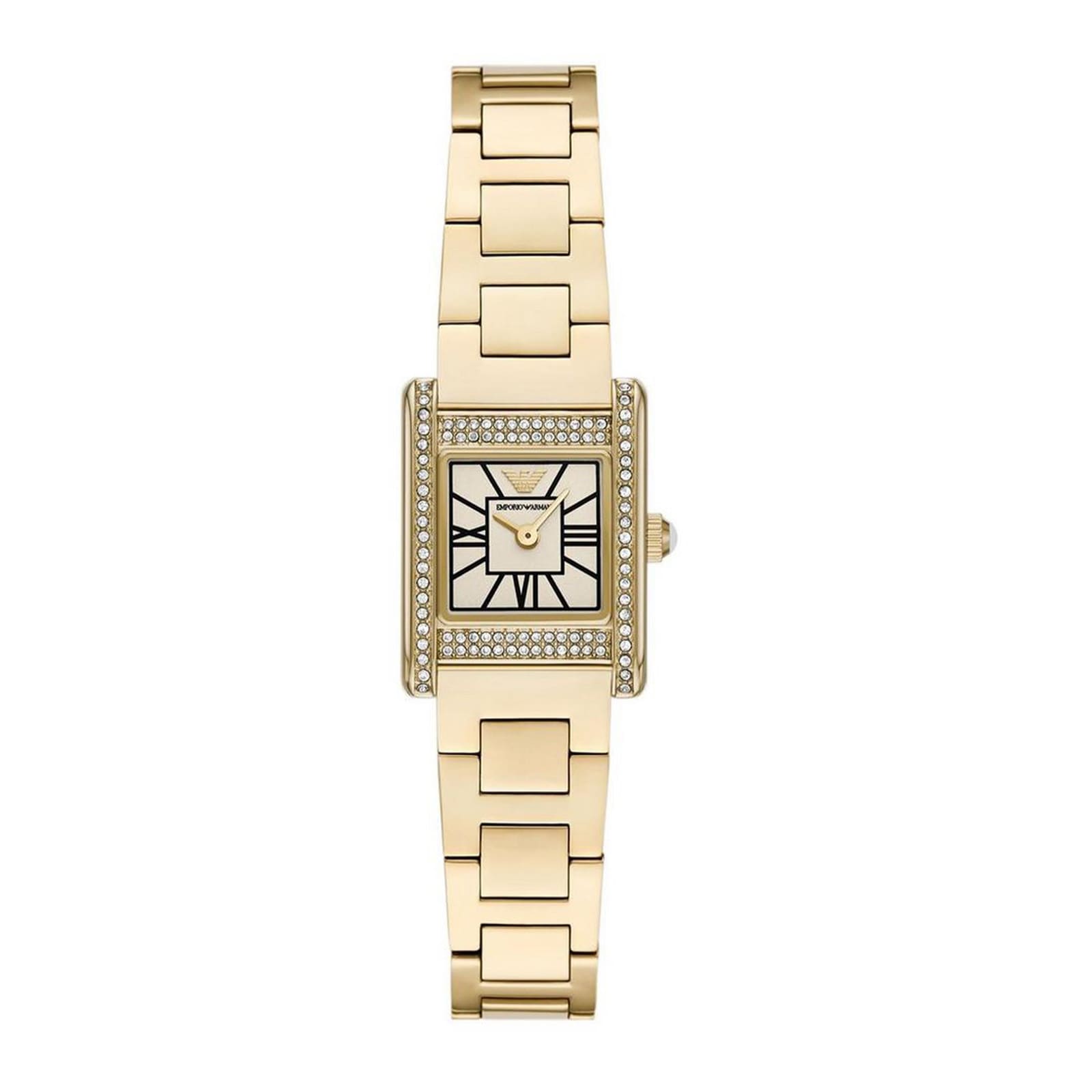 Emporio Armani Mini Genni Yellow Gold Ladies Watch