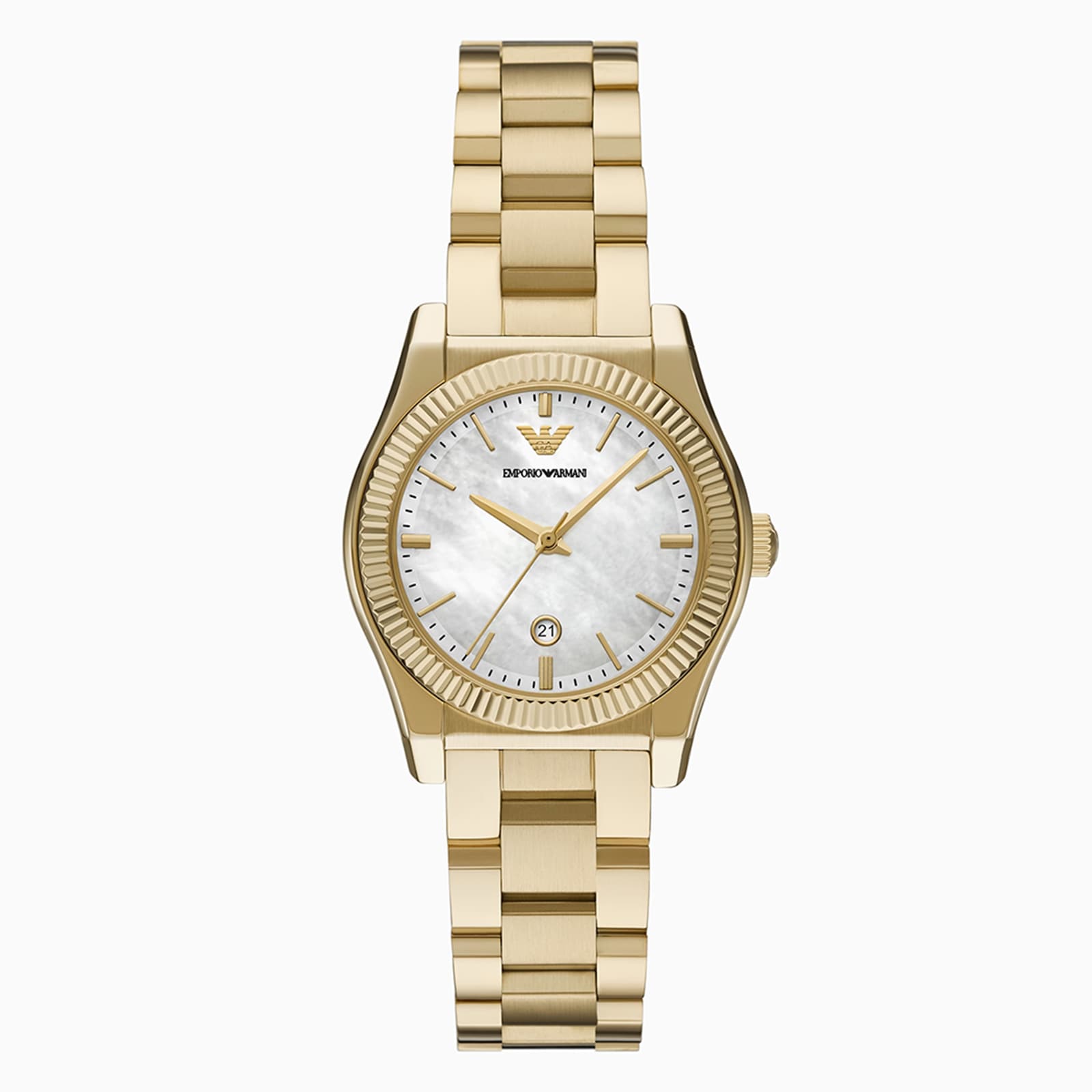 Emporio Armani Federica 32mm Ladies Watch Mother Of Pearl
