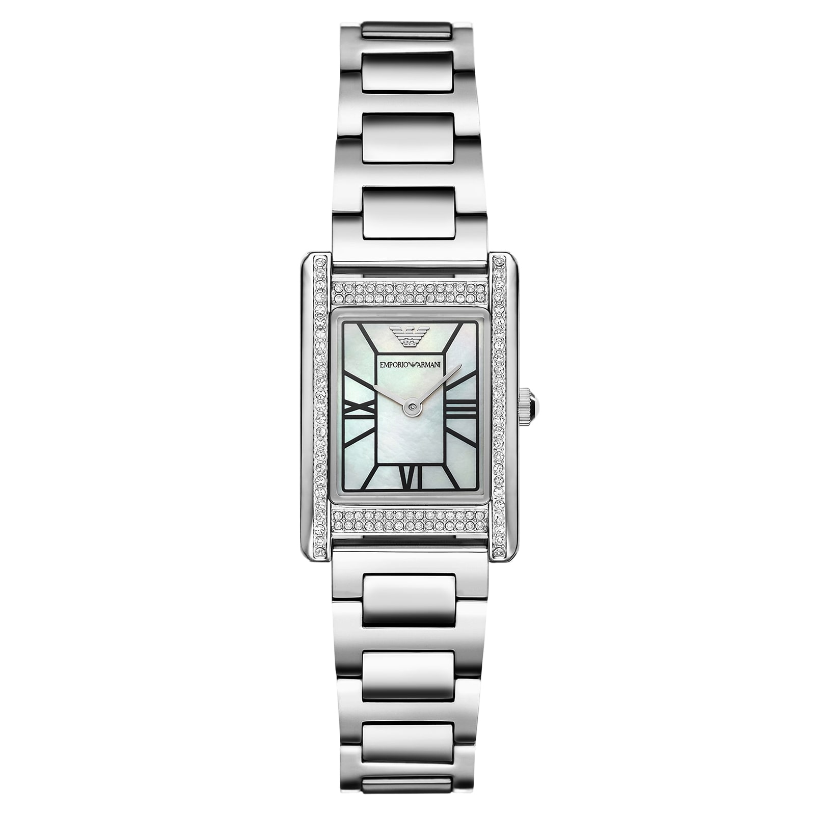 Emporio Armani 22mm x 32mm Ladies Watch Mother Of Pearl Emporio Armani 22mm x 32mm Ladies Watch Mother Of Pearl