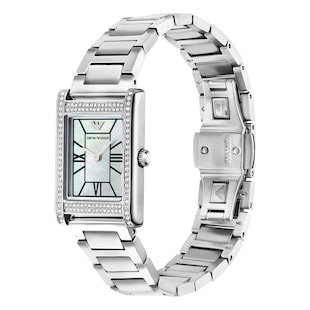 Emporio Armani Genni 22mm x 32mm Ladies Watch Mother Of Pearl