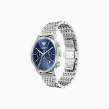 Emporio Armani Minimal Chronograph Quartz 42mm Mens Watch Blue