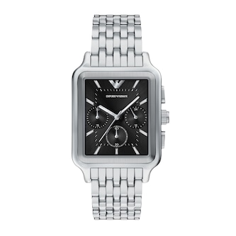 Emporio Armani Chronograph Quartz 38mm Mens Watch Black Emporio Armani Chronograph Quartz 38mm Mens Watch Black
