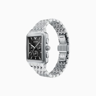 Emporio Armani Chronograph Quartz 38mm Mens Watch Black Emporio Armani Chronograph Quartz 38mm Mens Watch Black