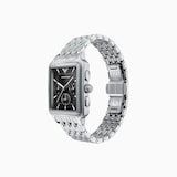Emporio Armani Chronograph Quartz 38mm Mens Watch Black