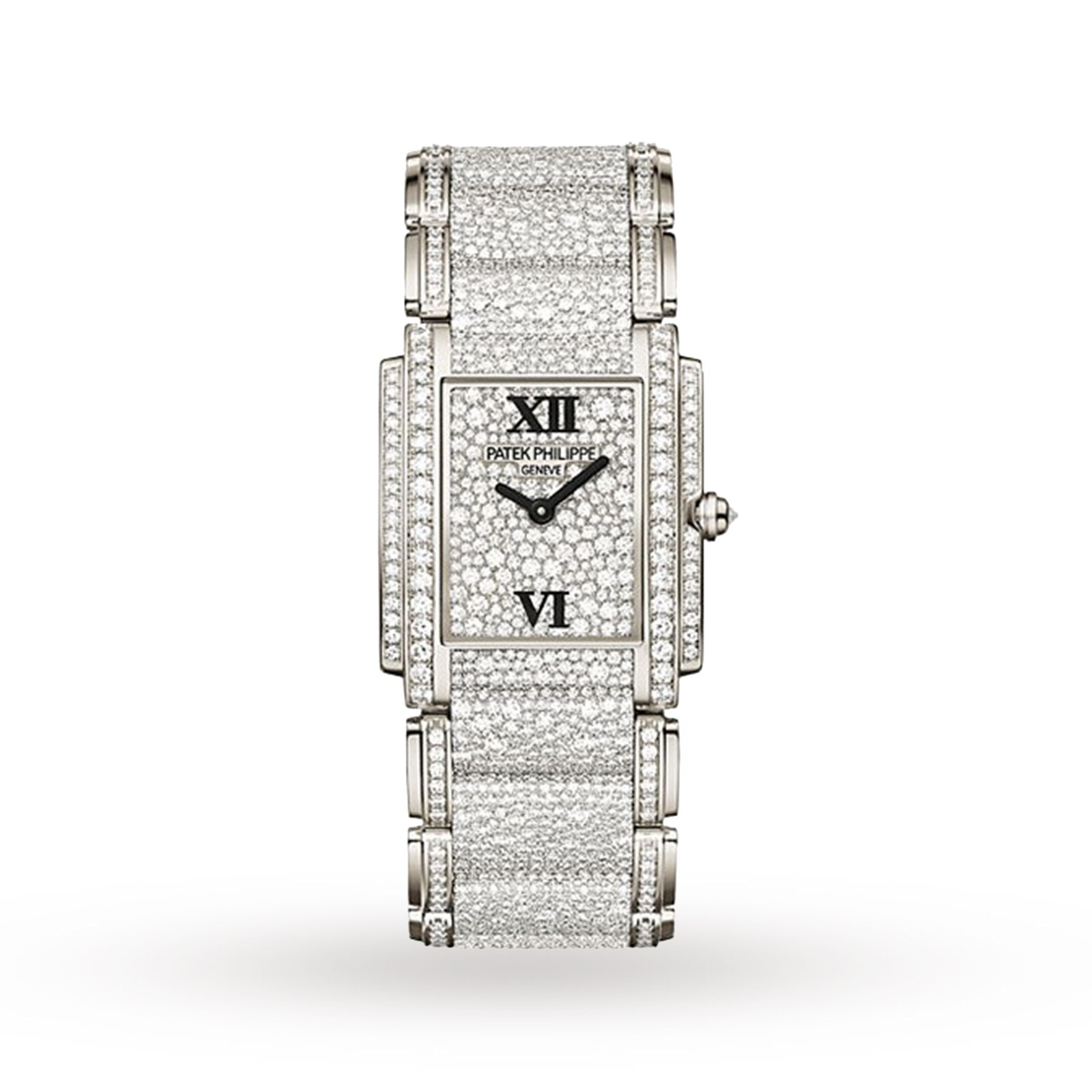 all white patek