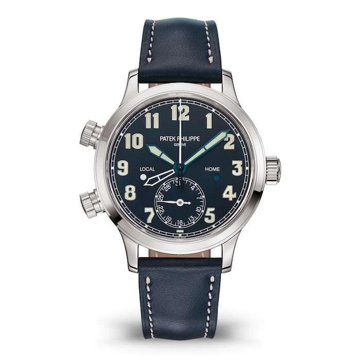 Patek Philippe Calatrava Pilot Travel Time White Gold