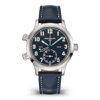 Patek Philippe Calatrava Pilot Travel Time White Gold