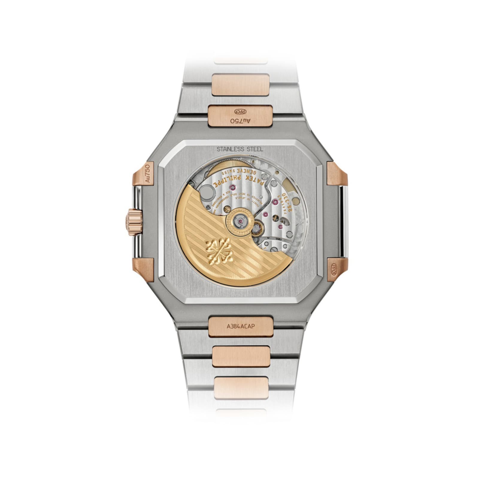 Patek Philippe Cubitus Stainless Steel and Rose Gold