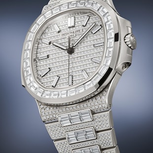 Patek Philippe Nautilus White Gold