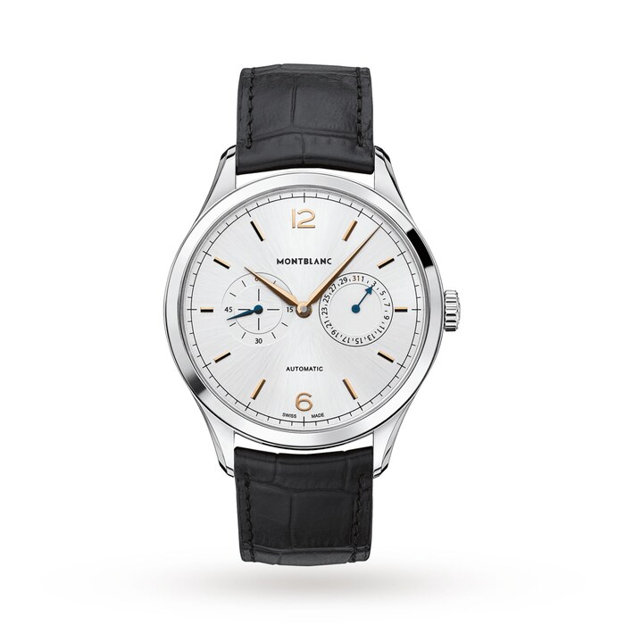 Montblanc Heritage Chronometrie Twincounter Date Mens Watch