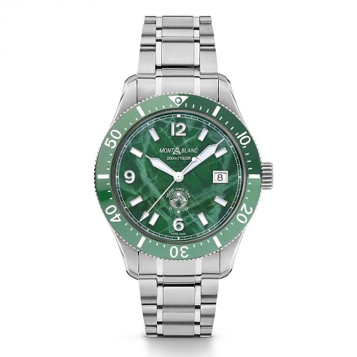 Montblanc 1858 Iced Green Sea 41mm Mens Watch