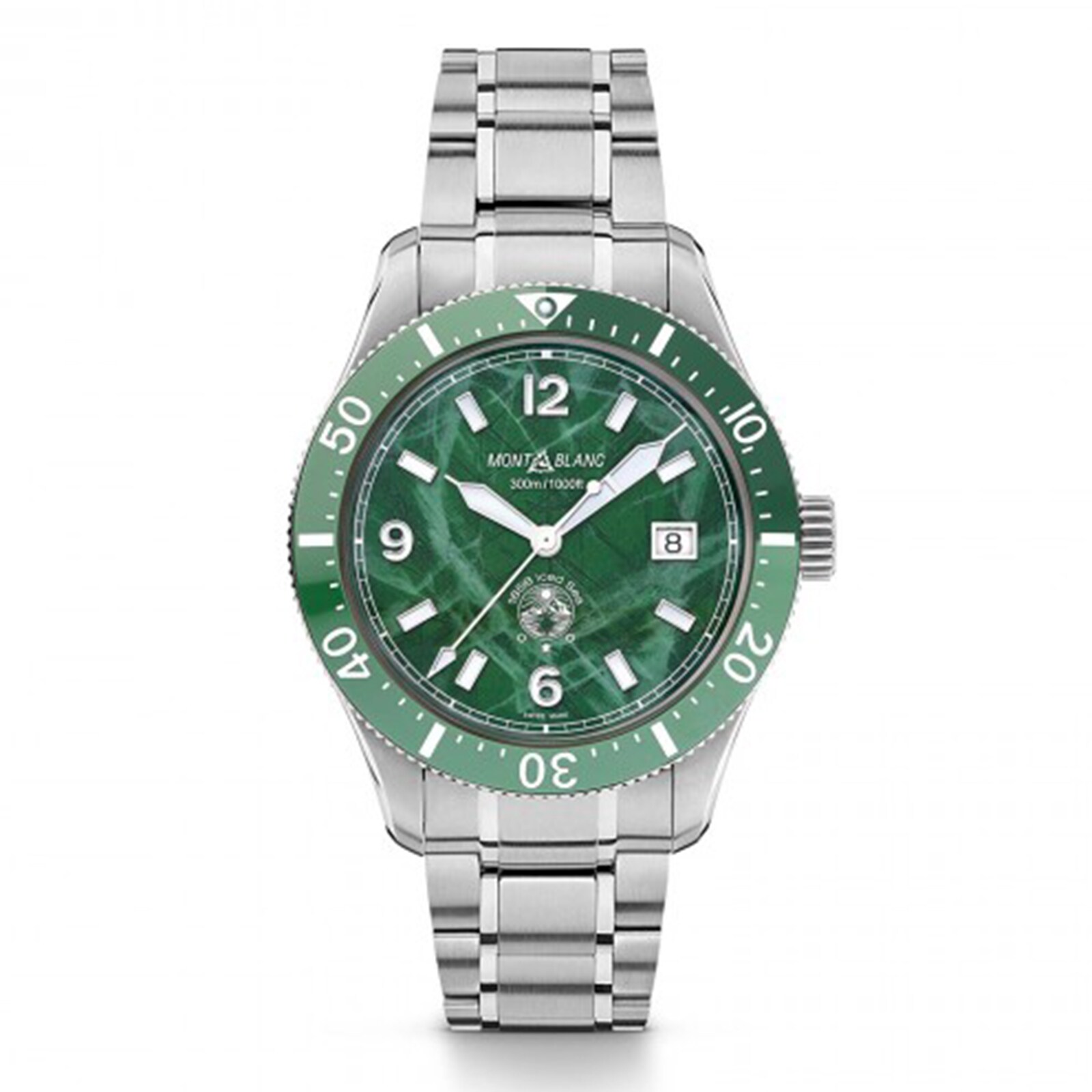 Montblanc 1858 Iced Green Sea 41mm Mens Watch Montblanc 1858 Iced Green Sea 41mm Mens Watch