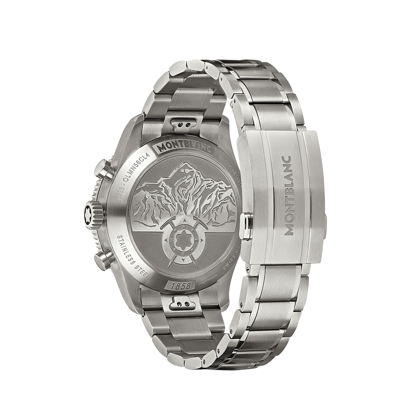 Montblanc 1858 Automatic Chronograph 0 Oxygen The 8000 42mm Mens Watch Montblanc 1858 Automatic Chronograph 0 Oxygen The 8000 42mm Mens Watch