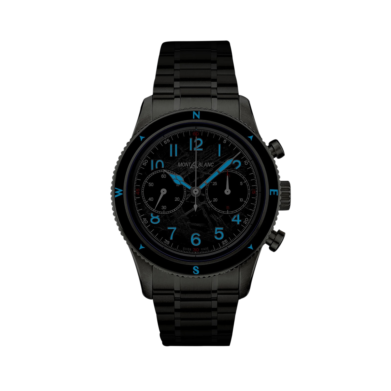 Montblanc 1858 Automatic Chronograph 0 Oxygen The 8000 42mm Mens Watch Montblanc 1858 Automatic Chronograph 0 Oxygen The 8000 42mm Mens Watch