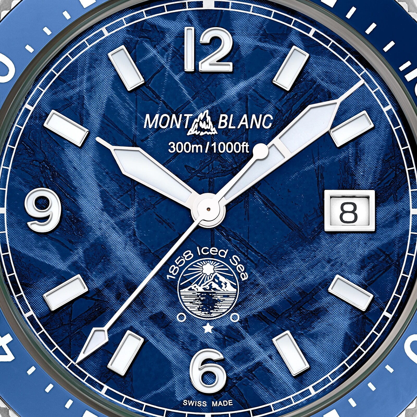 Montblanc 1858 Iced Sea Automatic Date 41mm