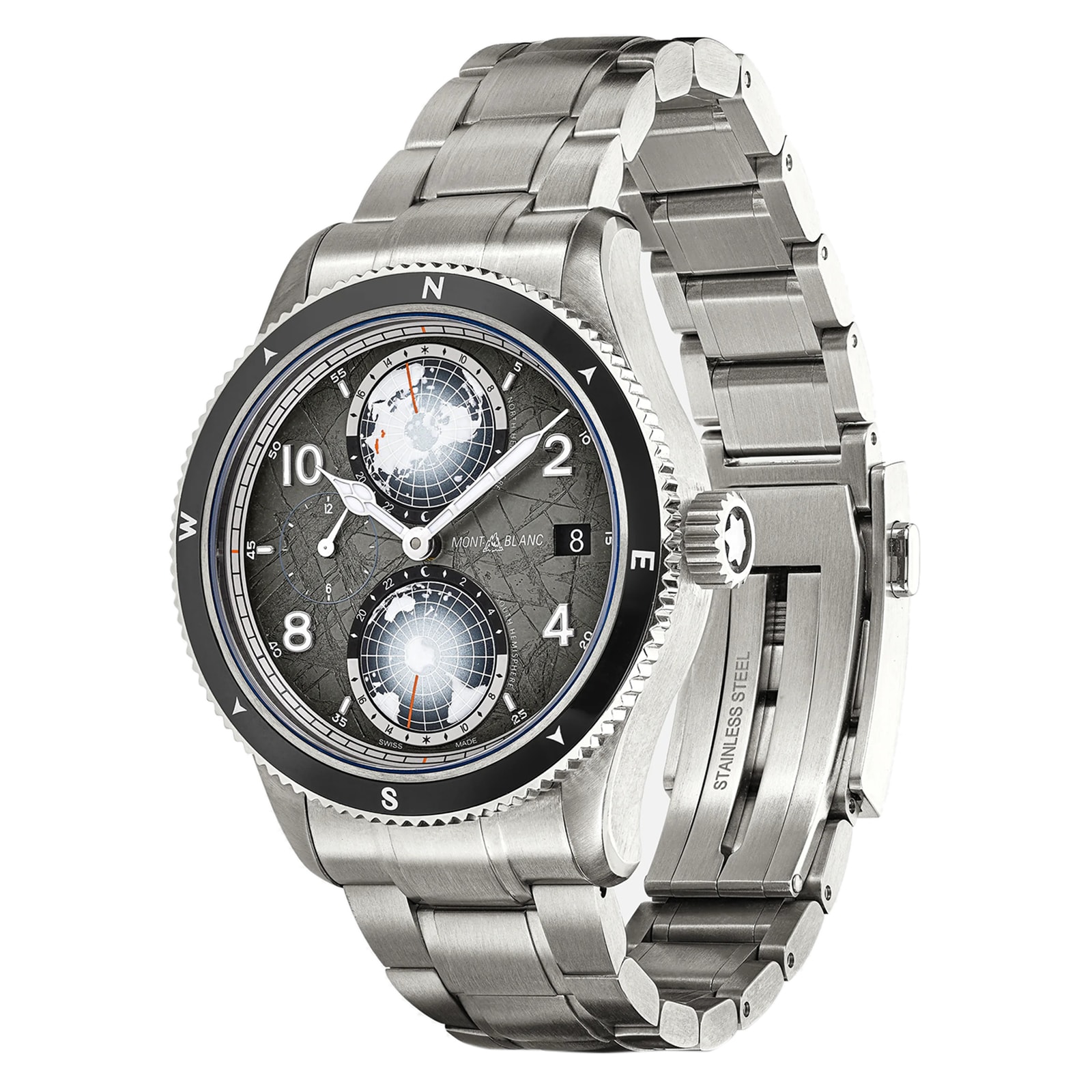 Montblanc 1858 Geoshphere 0 Oxygen The 8000 42mm Mens Watch