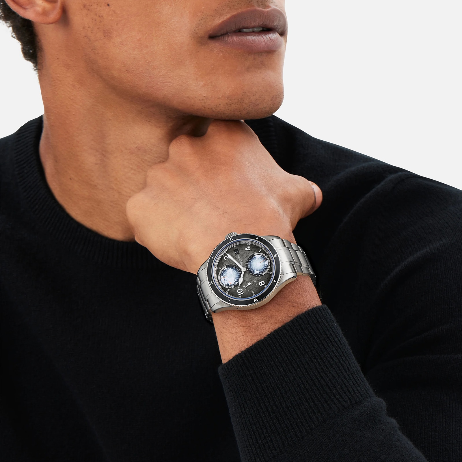 Montblanc 1858 Geoshphere 0 Oxygen The 8000 42mm Mens Watch Montblanc 1858 Geoshphere 0 Oxygen The 8000 42mm Mens Watch