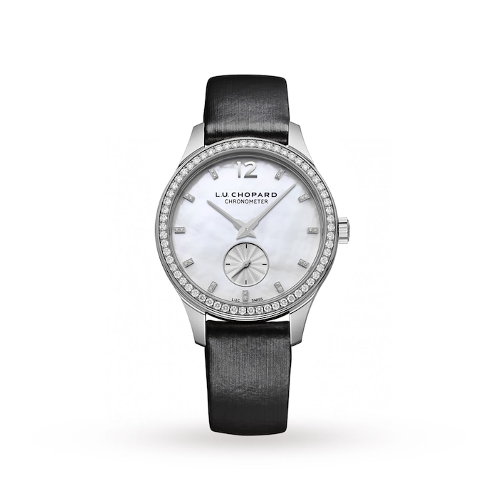 Chopard 18ct White Gold Mother of Pearl Ladies Watch