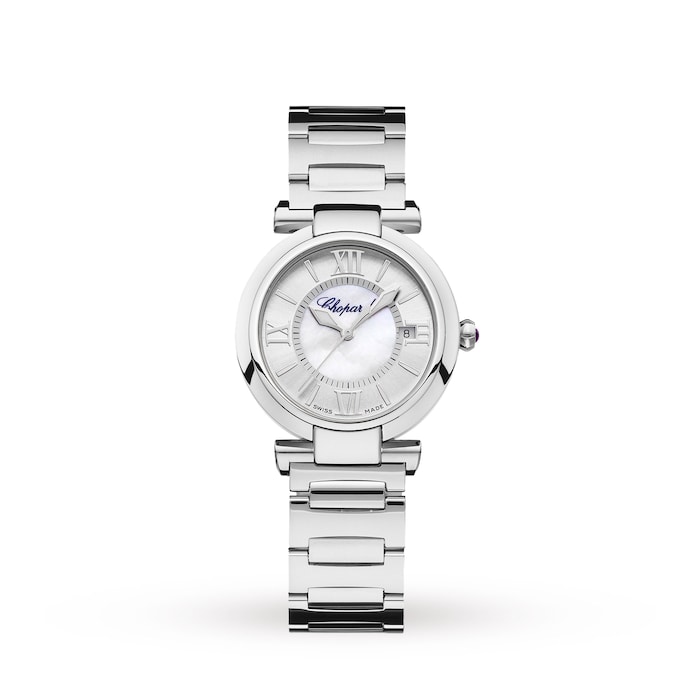 Chopard Imperiale 29mm Automatic Stainless Steel and Amethyst Ladies Watch
