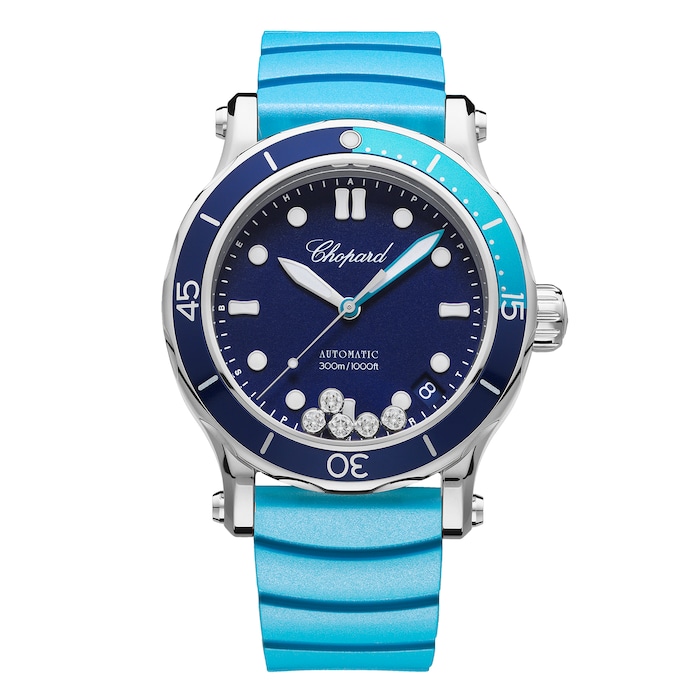 Chopard Happy Sport 40mm Ladies Watch Blue