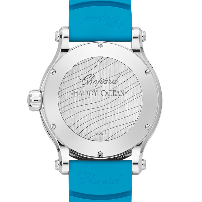 Chopard Happy Sport 40mm Ladies Watch Blue